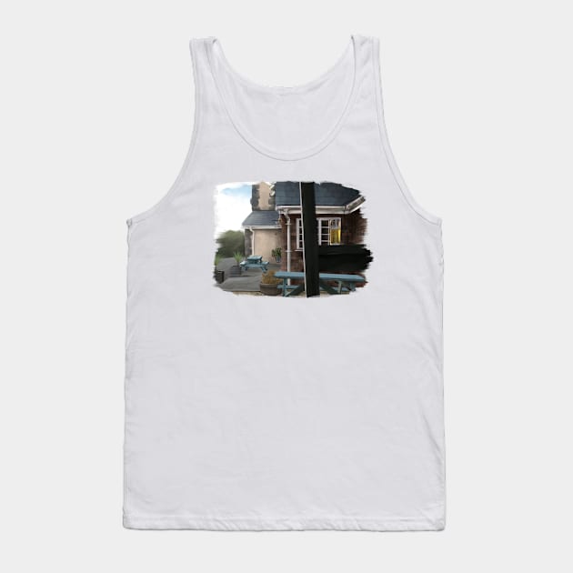 English Pub Tank Top by HalfGoldTiger